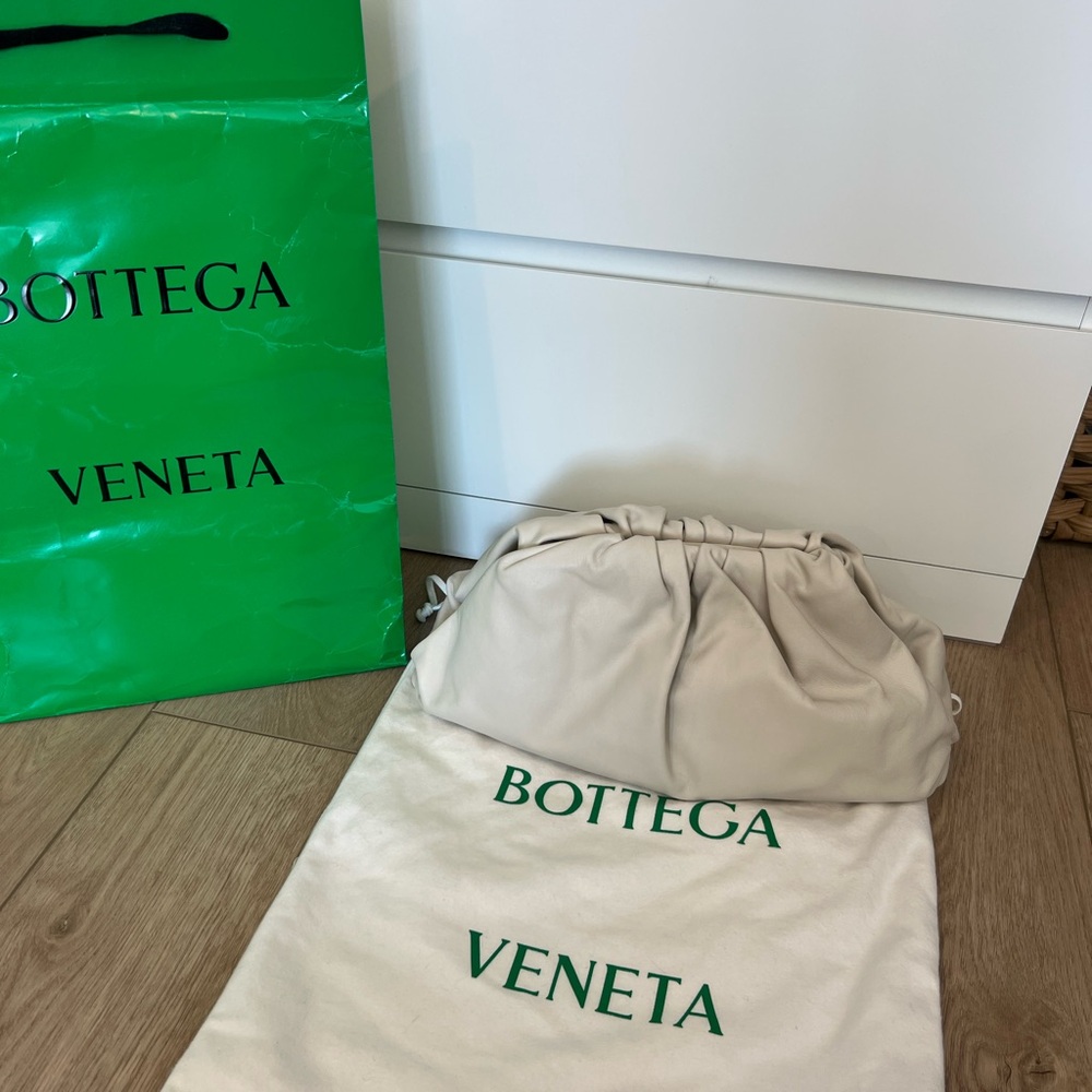Bottega Veneta Oversized Pouch in Mist